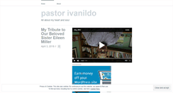 Desktop Screenshot of pastorivanildo.com